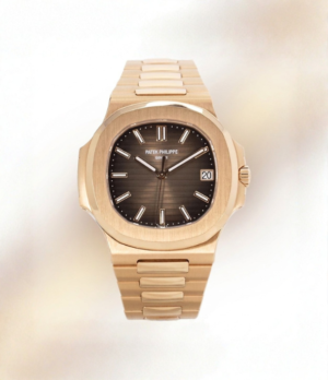 1 Patek Philippe Nautilus – Luxe et raffinement en or rose
