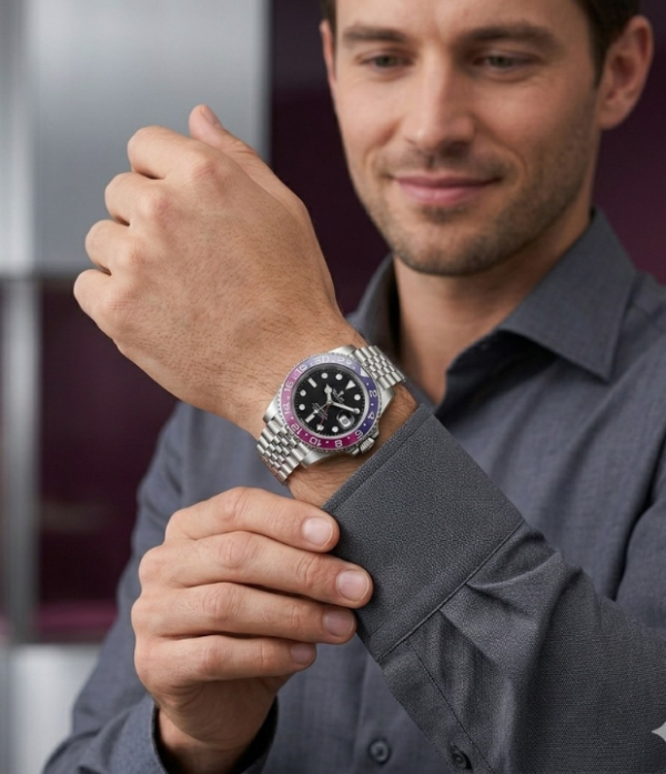 Rolex GMT-Master II – L’icône Pepsi en acier